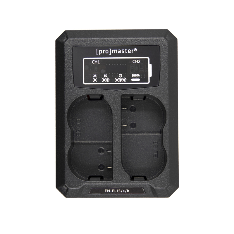EN-EL15b Rechargeable Lithium Ion Battery Pack EN-EL15a Smart Slim USB Battery Charger for Nikon EN-EL15 EN-EL15b Rechargeable Lithium Ion Battery Pack EN-EL15a Smart Slim USB Battery Charger for Nikon EN-EL15