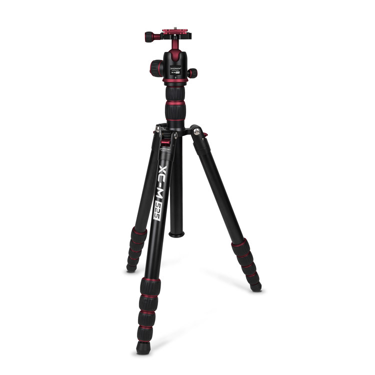 Buy ProMaster XCM 525 Professional Tripod Kit with Head Red