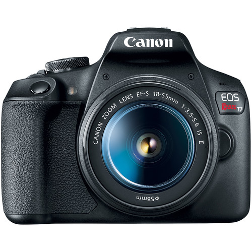 Canon EOS Rebel T7 24.1MP DSLR Camera with 18-55mm EF-S F3.5-5.6 Wide Angle Zoom EOS Lens 2727C002