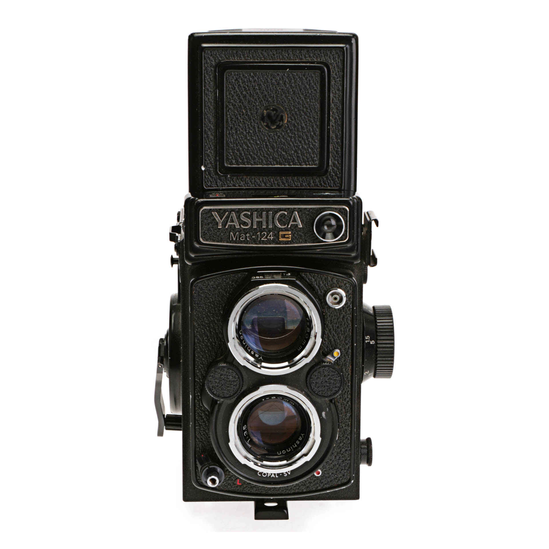 Yashica Mat 124 G Medium Format Film TLR Camera with 80mm F3.5 Yashinon Lens