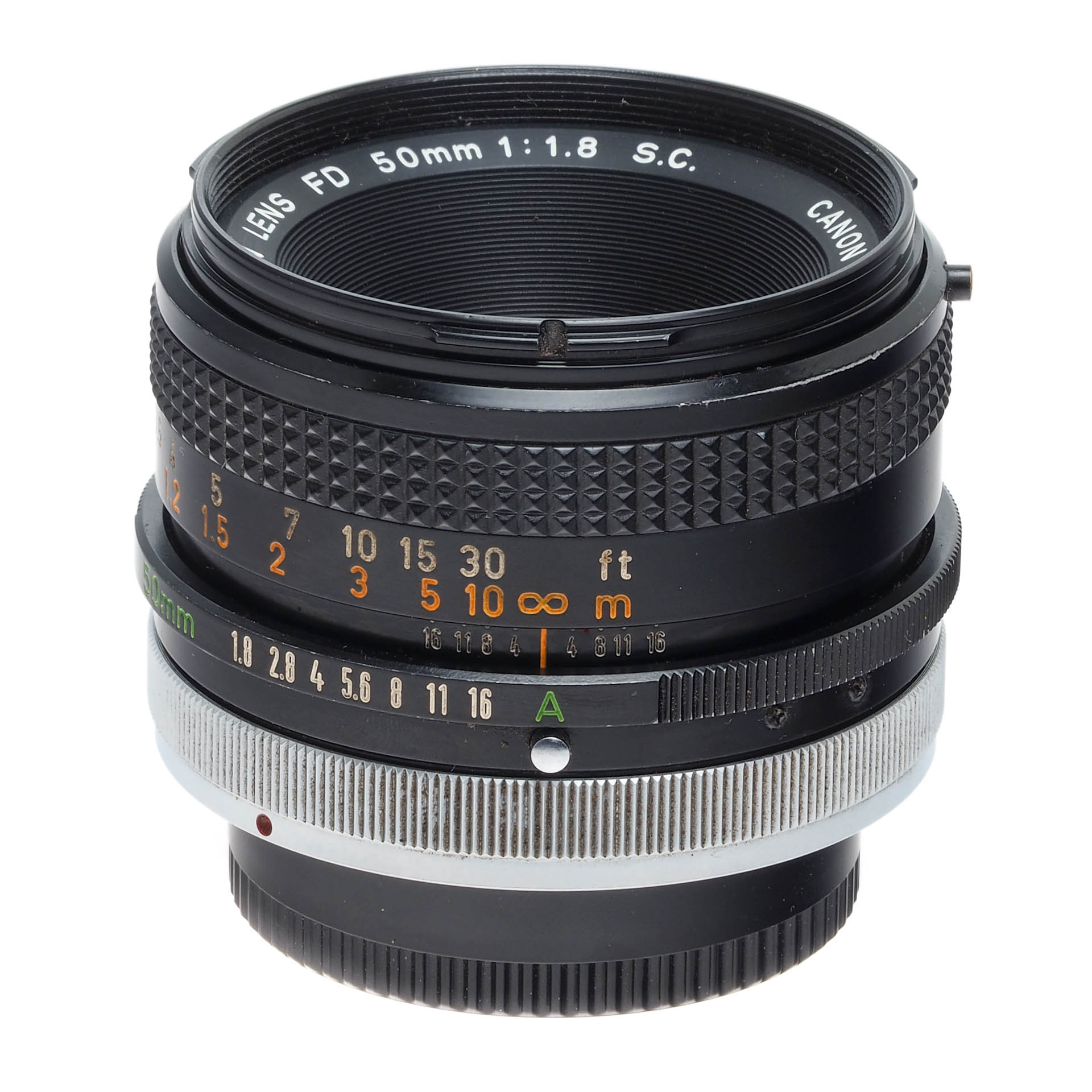 Buy Canon FD 50mm F1.8 SC Manual Focus Standard Prime Lens - National  Camera Exchange