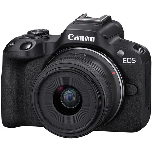 Buy Canon EOS R50 24.2MP Mirrorless Camera with RF-S 18-45mm F4.5-6.3 IS  STM Lens 5811C012 (Black) - National Camera Exchange