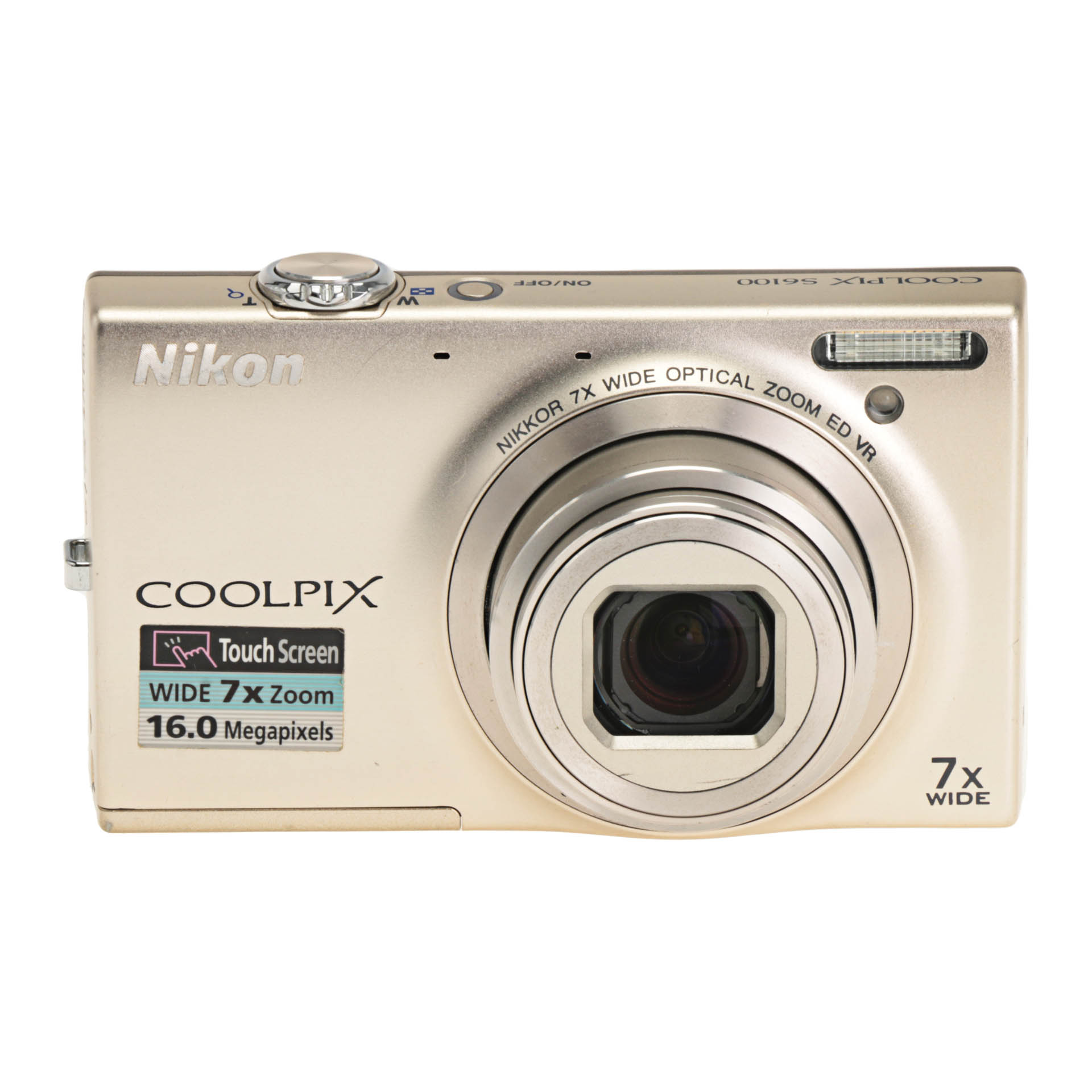 Continentaal paling inleveren Buy NIKON COOLPIX S6100 silver - National Camera Exchange
