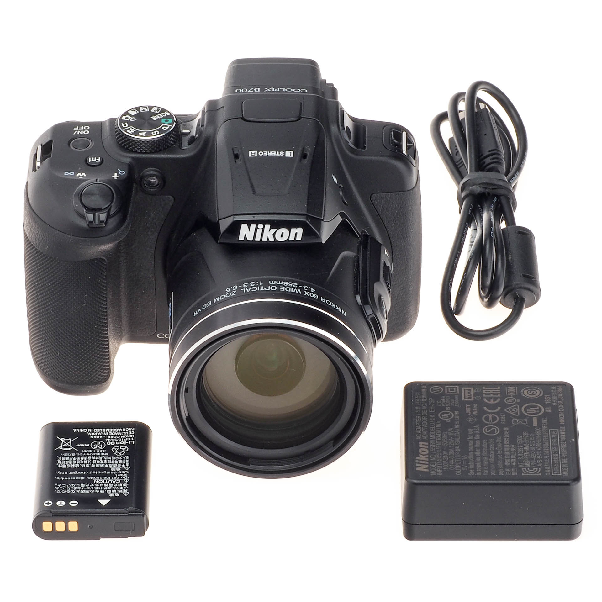 Missie vorst zuur Buy Nikon Coolpix B700 20MP 60X Optical Zoom Digital Camera Black 26510 -  National Camera Exchange