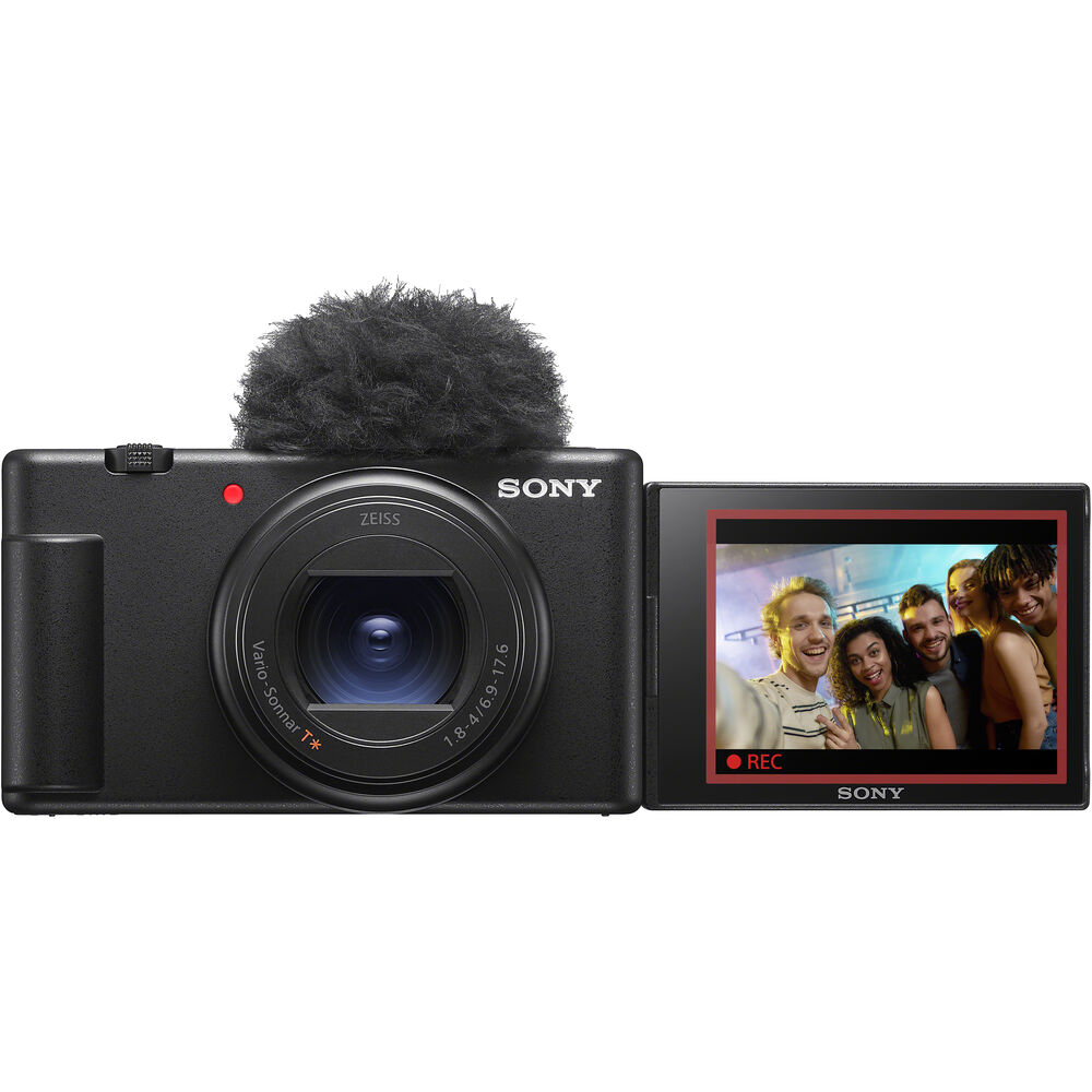 Sony ZV-1 II 20.1MP Digital Camera with 18-50mm F1.8-4 Lens (Black) ZV1M2/B