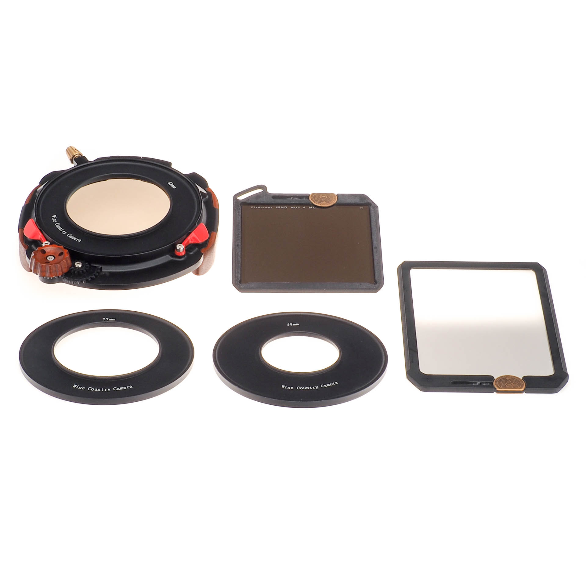 Buy Wine Country Camera Filter Holder with 3 Filters and Lens Adaptors