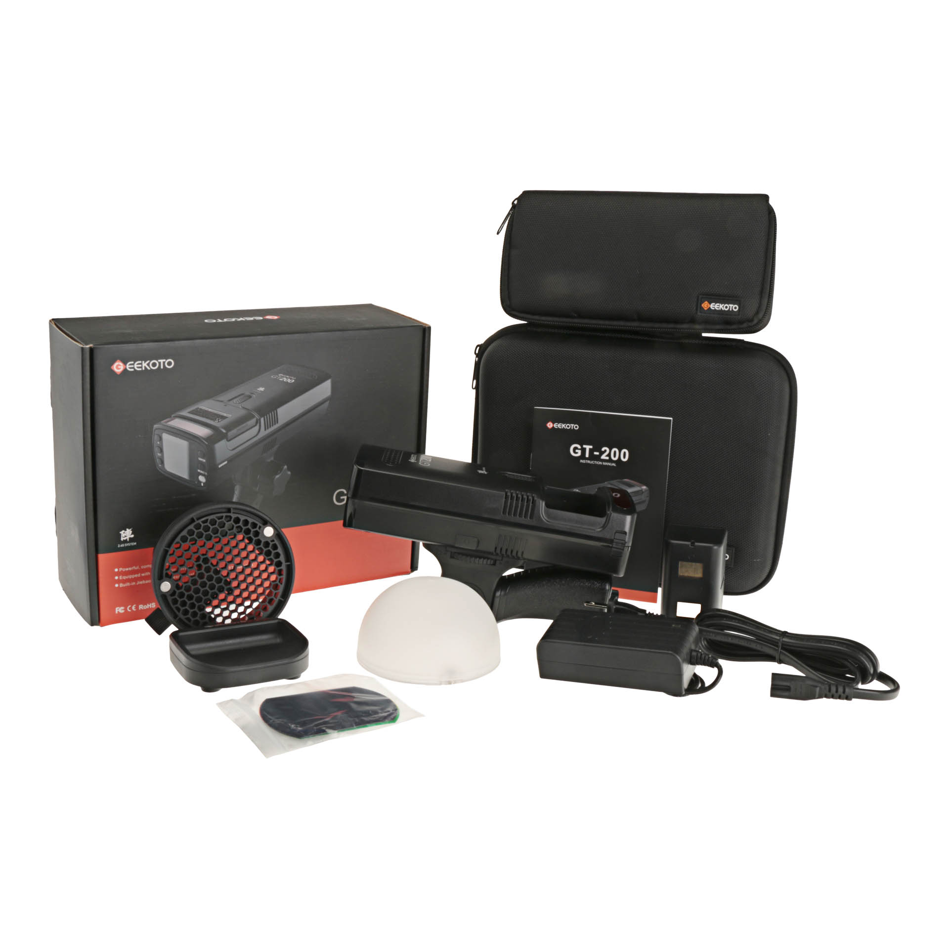 Buy Geekoto GT200 200 W/s Handheld Liion Monolight National Camera