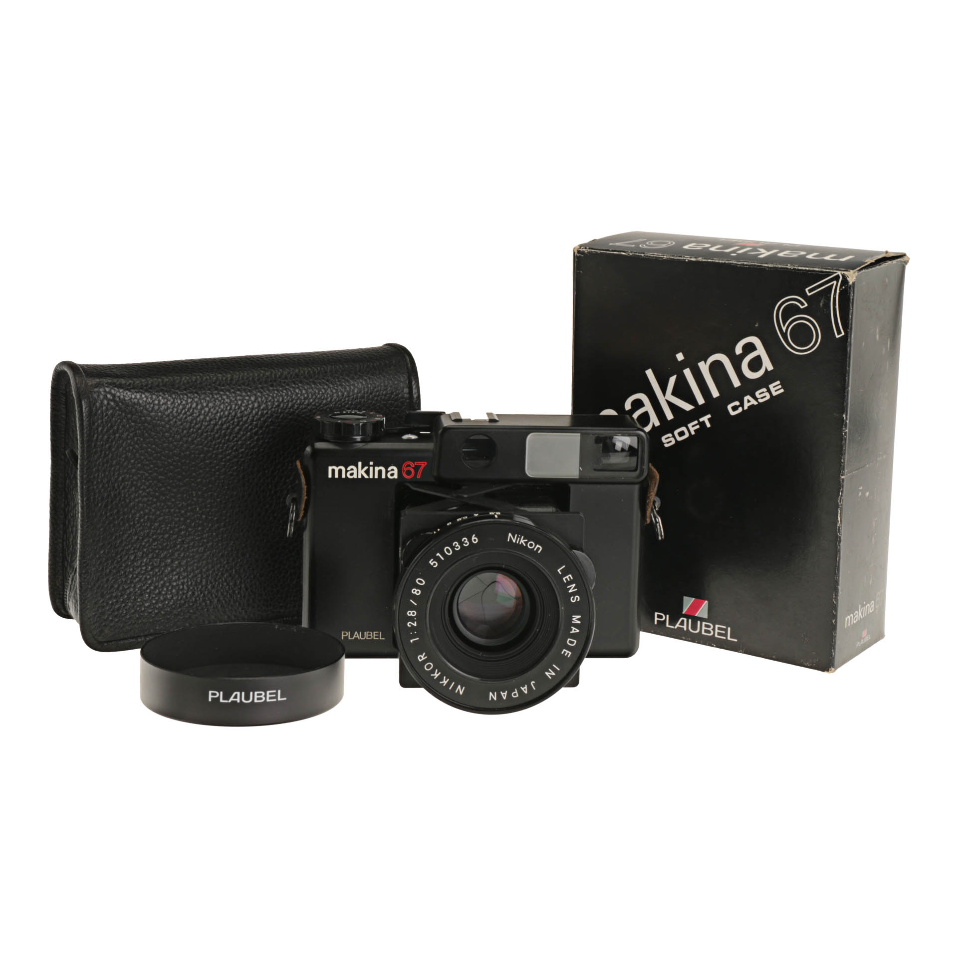 Buy Plaubel Makina 67 120 Film Manual Focus Medium Format Rangefinder with  80mm F2.8 Lens - National Camera Exchange