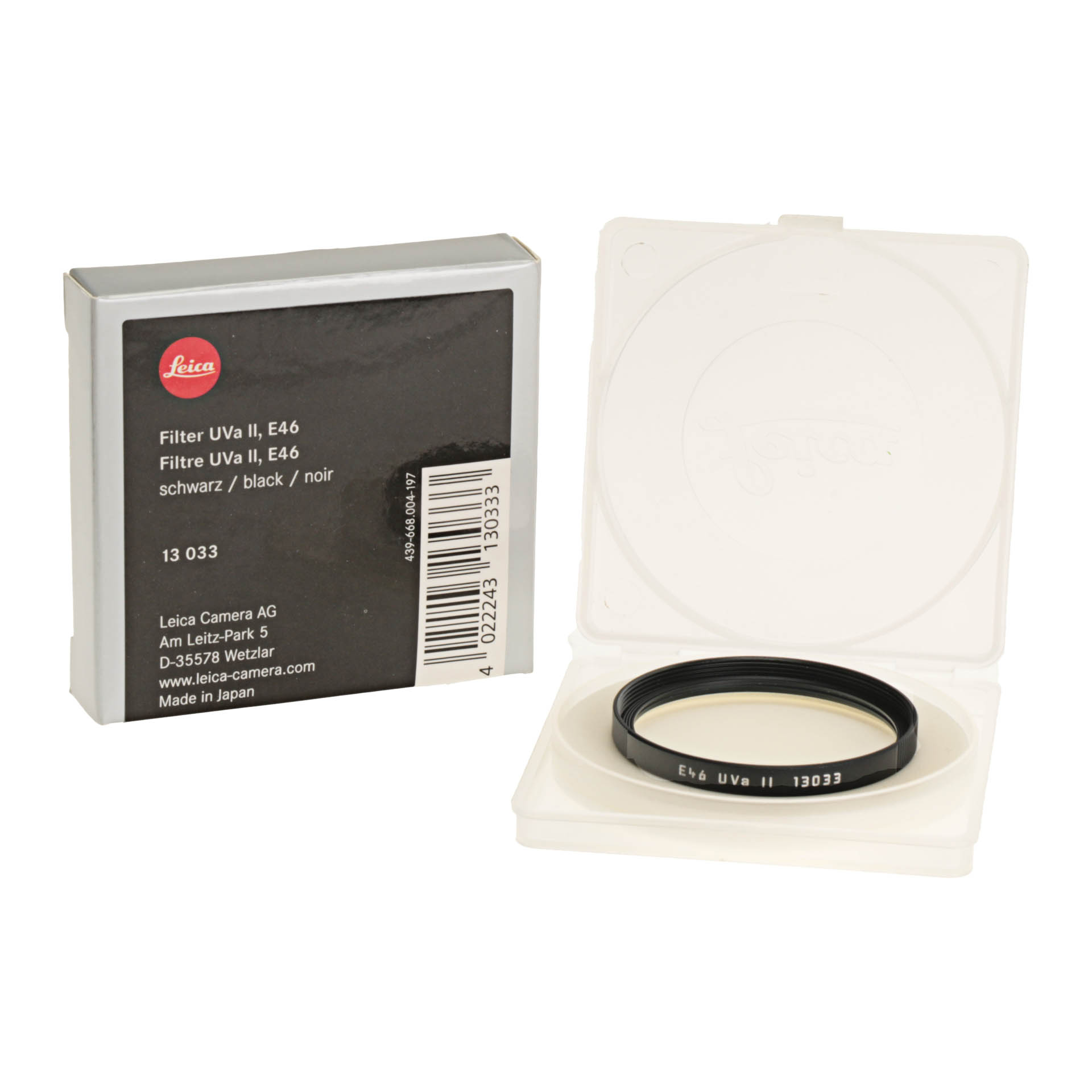 【専用品】 Leica UVAフィルター E49 II Buy Leica UVa II E46 UV Filter 13033