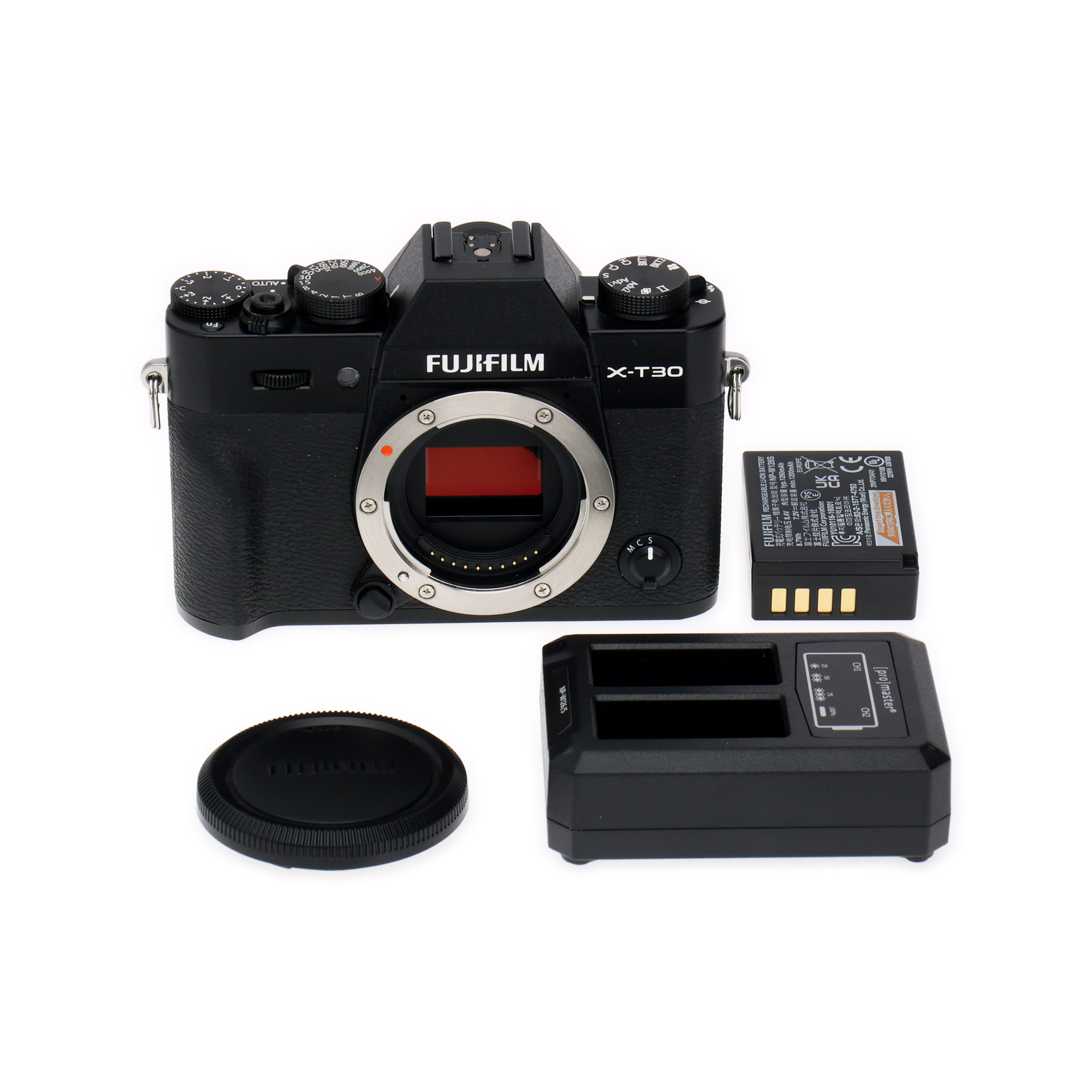 FujiFilm X-T30 26.1MP Digital Mirrorless Camera Body Black 16619011